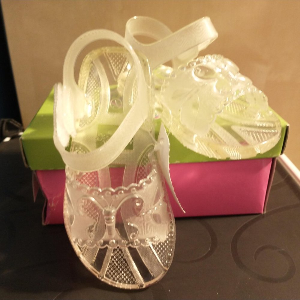 Clear sandal